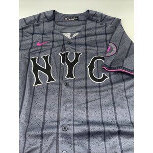 NWT Pete Alonso New York Mets Jersey City Connect Nike Elite Authentic SZ XL MLB